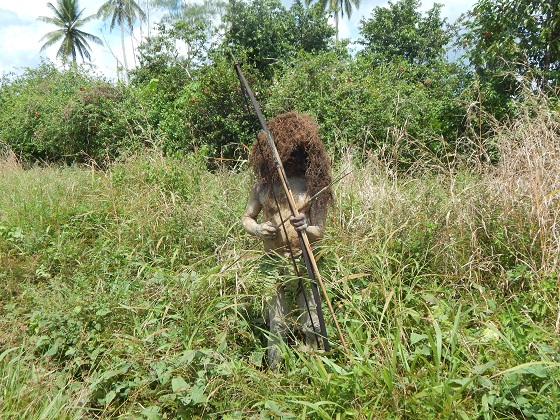 Охотник Папуа Новая Гвинея