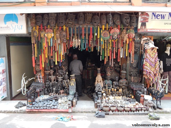 Лавка-сувениров-Тамель-Непал
